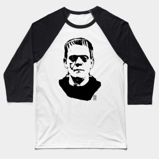 Frankenstein's Monster (dark design) Baseball T-Shirt